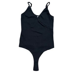 ASOS Black Thong Bodysuit